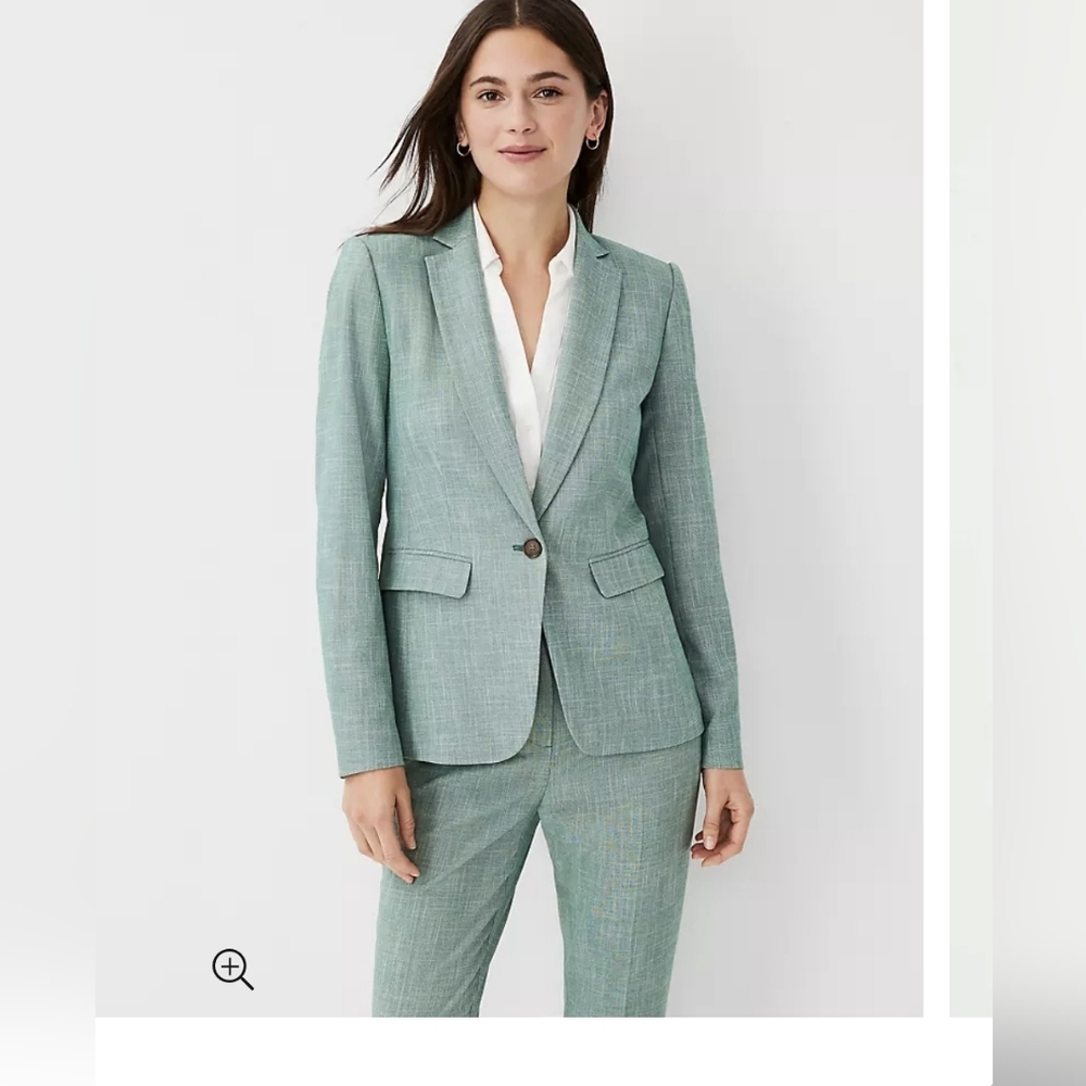 NWT Annt Taylor sz. 0 cross weave blazer